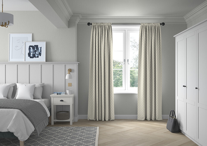 Full Stop, Oatmeal - Made to Measure Curtains - Image 5